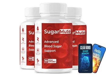 SugarMute 3 bottle package with free bonuses